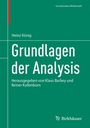 Cover: Grundlagen der Analysis - Birkhäuser