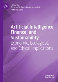 Enlarge image Cover: Artificial Intelligence, Finance, and Sustainability - Palgrave Macmillan