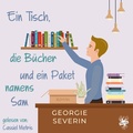 Cover: Ein Tisch, die B&uuml;cher und ein Paket namens Sam - Main Verlag