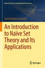 Cover: An Introduction to Naïve Set Theory and Its Applications - Springer