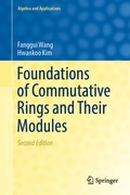 Cover: Foundations of Commutative Rings and Their Modules - Springer
