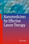 Cover: Nanomedicines for Effective Cancer Therapy - Springer