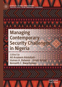 Enlarge image Cover: Managing Contemporary Security Challenges in Nigeria - Palgrave Macmillan