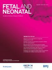 Abbildung von: Archives of Disease in Childhood: Fetal & Neonatal - BMJ Publishing Group