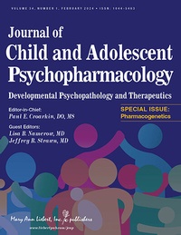 Abbildung von: Journal of Child and Adolescent Psychopharmacology - Mary Ann Liebert, Inc., publishers