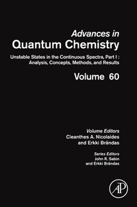 Abbildung von: Unstable States in the Continuous Spectra. Analysis, Concepts, Methods and Results: Volume 60 - Academic Press