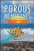Cover: Porous Membranes - Wiley-Scrivener