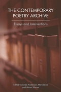 Cover: Contemporary Poetry Archive - Edinburgh University Press