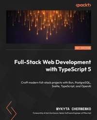 Enlarge image Cover: Full-Stack Web Development with TypeScript 5 - Packt Publishing