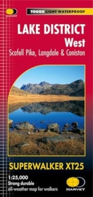 Abbildung von: Lake District West - Harvey Map Services Ltd