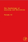 Cover: The Psychology of Learning and Motivation - Academic Press