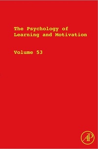 Enlarge image Cover: The Psychology of Learning and Motivation - Academic Press