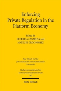 Abbildung von: Enforcing Private Regulation in the Platform Economy - Mohr Siebeck