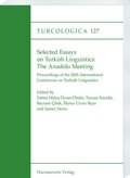 Cover: Selected Essays on Turkish Linguistics: The Anadolu Meeting - Harrassowitz Verlag