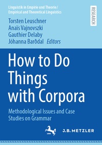 Abbildung von: How to Do Things with Corpora - J.B. Metzler