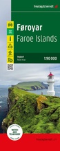 Bild: Färöer / Føroyar, Straßen- und Freizeitkarte 1:90.000, freytag & berndt - Freytag-Berndt und ARTARIA