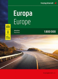 Abbildung von: Europa, Autoatlas 1:800.000, freytag & berndt - Freytag-Berndt und ARTARIA