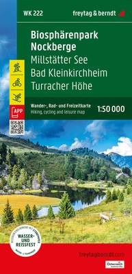 Abbildung von: Biosphärenpark Nockberge, Wander-, Rad- und Freizeitkarte 1:50.000, freytag & berndt, WK 222 - Freytag-Berndt und ARTARIA