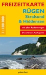 Cover: Freizeitkarte Rügen - grünes herz
