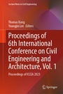 Cover: Proceedings of 6th International Conference on Civil Engineering and Architecture, Vol. 1 - Springer