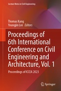 Cover: Proceedings of 6th International Conference on Civil Engineering and Architecture, Vol. 1 - Springer