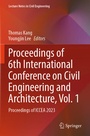 Cover: Proceedings of 6th International Conference on Civil Engineering and Architecture, Vol. 1 - Springer