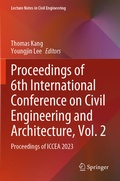 Cover: Proceedings of 6th International Conference on Civil Engineering and Architecture, Vol. 2 - Springer