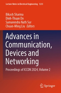 Enlarge image Cover: Advances in Communication, Devices and Networking - Springer