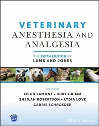 Abbildung von: Veterinary Anesthesia and Analgesia, The of Lumb and Jones - Wiley-Scrivener