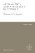 Cover: Affirmation and Resistance in Spinoza - Edinburgh University Press