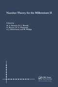 Cover: Number Theory for the Millennium II - Taylor & Francis