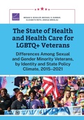 Cover: The State of Health and Health Care for LGBTQ+ Veterans - RAND Corporation