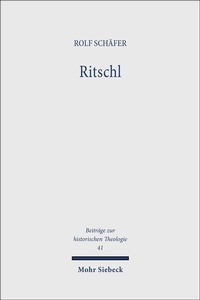 Abbildung von: Ritschl - Mohr Siebeck