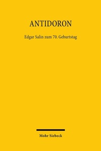 Abbildung von: ANTIDORON - Mohr Siebeck