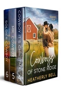 Cover: Cowboys of Stone Ridge: books 4-6 - Heatherly Bell