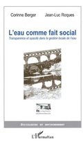 Cover: L'eau comme fait social - Editions L'Harmattan