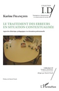Cover: Le traitement des erreurs en situation contextualis&eacute;e - Editions L'Harmattan