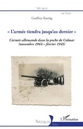 Cover: "L'arm&eacute;e tiendra jusqu'au dernier" - Editions L'Harmattan
