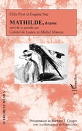 Cover: MATHILDE, drame - Editions L'Harmattan