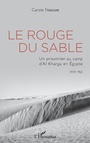 Cover: Le Rouge du sable - Editions L'Harmattan