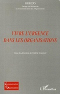 Cover: Vivre l'urgence dans les organisations - Editions L'Harmattan