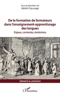 Cover: De la formation de formateurs dans l'enseignement-apprentissage des langues - Editions L'Harmattan