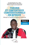 Cover: Th&eacute;orie et contentieux constitutionnels en Afrique - Editions L'Harmattan