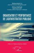 Cover: Organisation et performance de l'administration publique - Editions L'Harmattan
