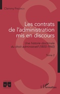 Cover: Les contrats de l'administration mis en discours - Editions L'Harmattan