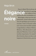 Cover: &Eacute;l&eacute;gance noire - Editions L'Harmattan