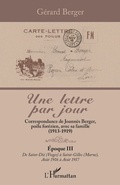 Cover: Une lettre par jour - Editions L'Harmattan