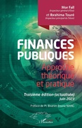 Cover: Finances publiques - Editions L'Harmattan