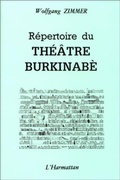 Cover: R&eacute;pertoire du th&eacute;&acirc;tre burkinab&eacute; - Editions L'Harmattan