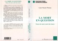 Cover: La mort en question - Editions L'Harmattan